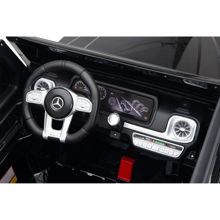 Mercedes G63 AMG Kinderauto 2-Persoons 24V + 2.4G RC (zwart) - Trapautodealer