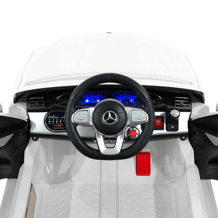 Mercedes GLE450 Accu Kinderauto 12V + 2.4G RC (wit) - Trapautodealer