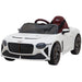 Bentley Bacalar Kinderauto 12V 4WD + 2.4G RC (wit) - Trapautodealer