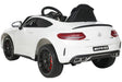 Mercedes C63 AMG Accu Kinder Auto 12V + 2.4G Afstandsbediening (wit) - Trapautodealer