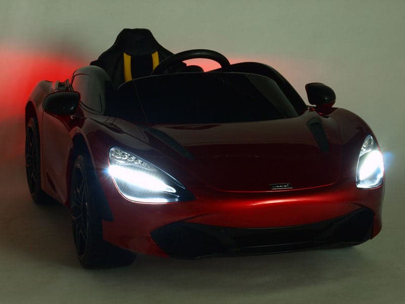 McLaren 720S Kinderauto 12 Volt + 2.4G RC (blauw met MP4) - Trapautodealer
