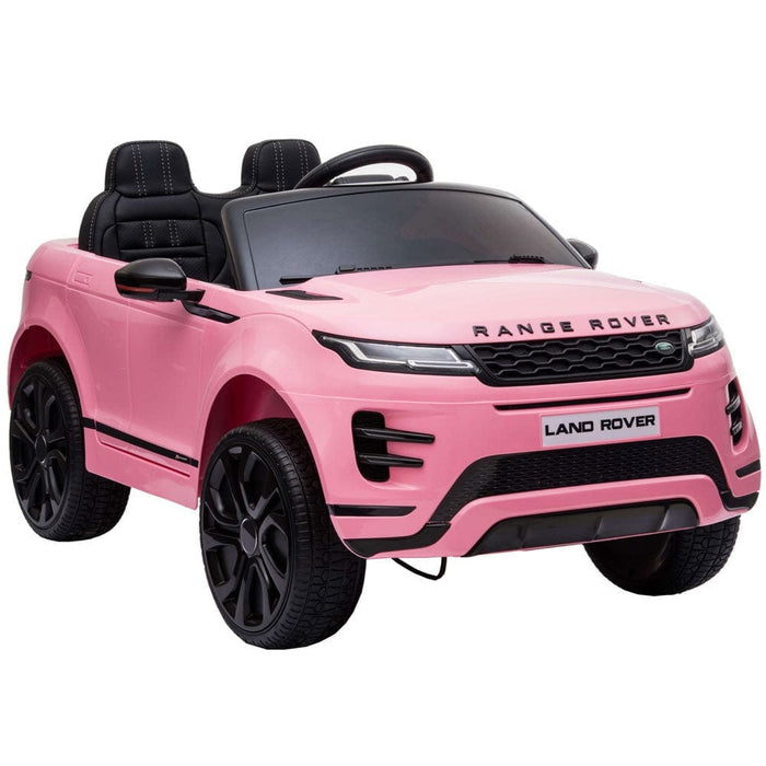 Range Rover Evoque Elektrische Kinderauto 12 Volt + 2.4G RC (roze) - Trapautodealer