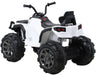 Big Wheels Kinderquad 12V + 2.4G RC (wit) - Trapautodealer