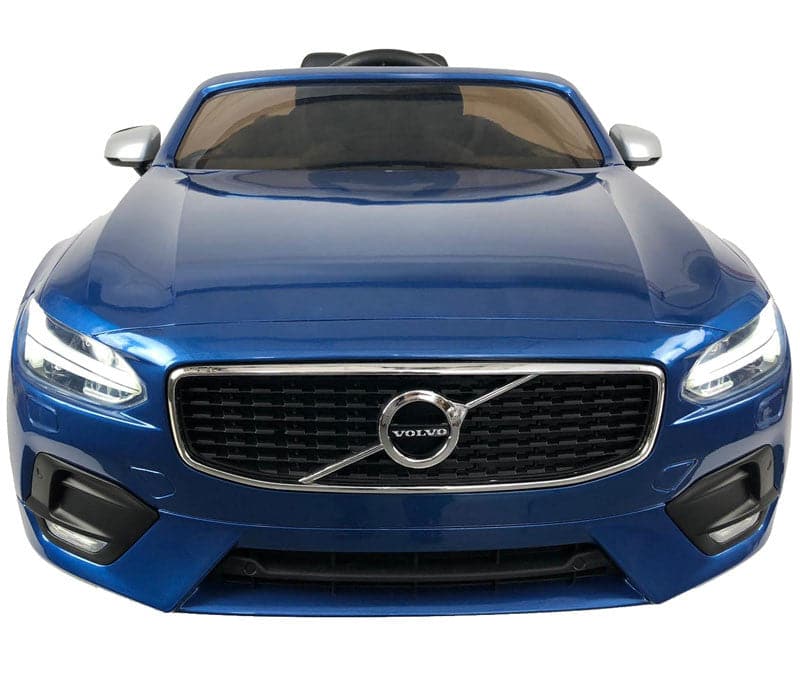 Volvo S90 Kinderauto 12V + 2.4G Afstandsbediening (blauw) - Trapautodealer