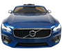 Volvo S90 Kinderauto 12V + 2.4G Afstandsbediening (blauw) - Trapautodealer