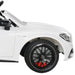 Mercedes C63 AMG Accu Kinder Auto 12V + 2.4G Afstandsbediening (wit) - Trapautodealer