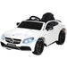 Mercedes C63 AMG Accu Kinder Auto 12V + 2.4G Afstandsbediening (wit) - Trapautodealer