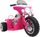 Politie Speelgoed Motor 6V (roze) - Trapautodealer