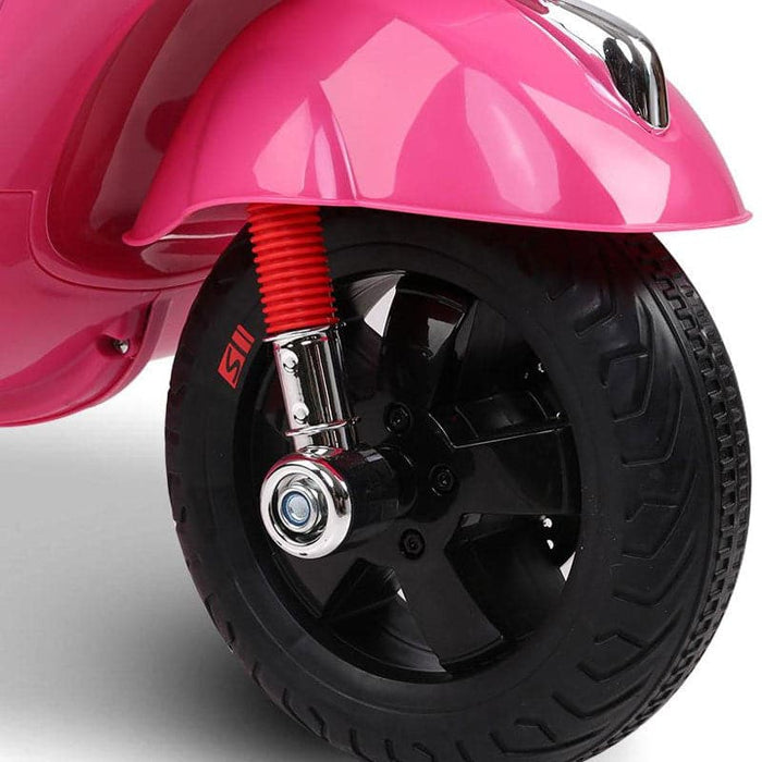 Vespa Kinderscooter GTS 12V (roze) - Trapautodealer