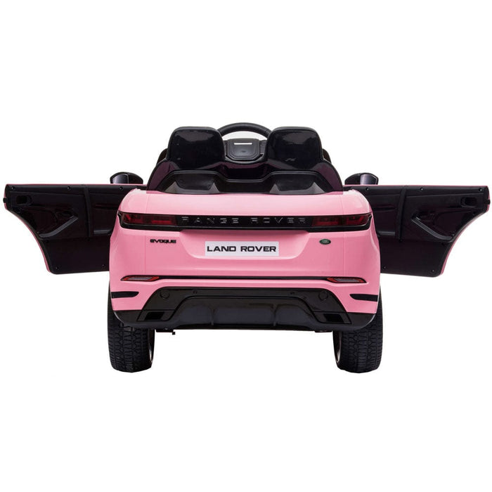 Range Rover Evoque Elektrische Kinderauto 12 Volt + 2.4G RC (roze) - Trapautodealer