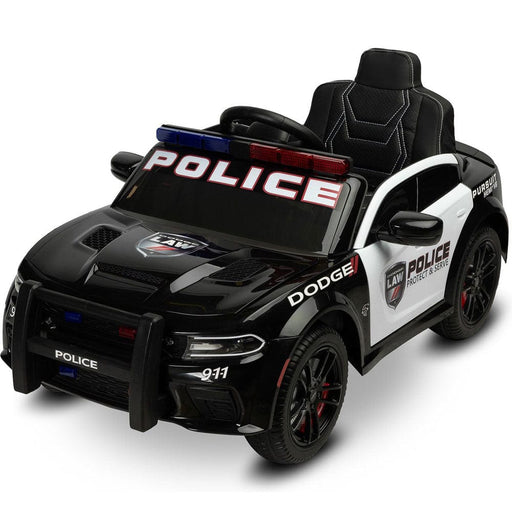 Dodge Charger SRT Politie Kinderauto 12V + 2.4G RC - Trapautodealer