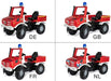 Rolly Toys Unimog Brandweer Trapauto - Trapautodealer