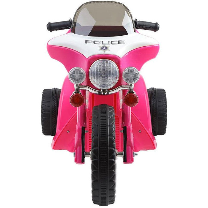 Politie Speelgoed Motor 6V (roze) - Trapautodealer