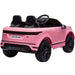 Range Rover Evoque Elektrische Kinderauto 12 Volt + 2.4G RC (roze) - Trapautodealer