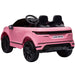Range Rover Evoque Elektrische Kinderauto 12 Volt + 2.4G RC (roze) - Trapautodealer