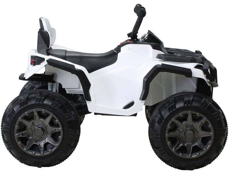 Big Wheels Kinderquad 12V + 2.4G RC (wit) - Trapautodealer