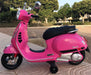 Vespa Kinderscooter GTS 12V (roze) - Trapautodealer