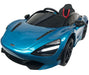 McLaren 720S Kinderauto 12 Volt + 2.4G RC (blauw met MP4) - Trapautodealer