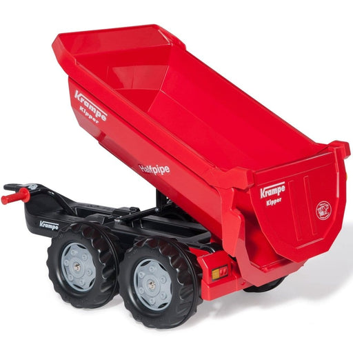 Rolly Toys Krampe Halfpipe Trailer (rood) - Trapautodealer