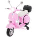 Vespa PX150 Scooter Voor Kinderen 12V (roze) - Trapautodealer