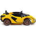Lamborghini Sian Kinderauto 12V + 2.4G Afstandsbediening (geel + MP4) - Trapautodealer