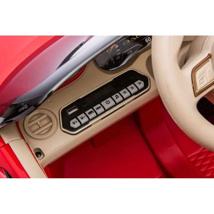 Bentley Bacalar Accu Auto 12 Volt 4WD + 2.4G RC (rood) - Trapautodealer