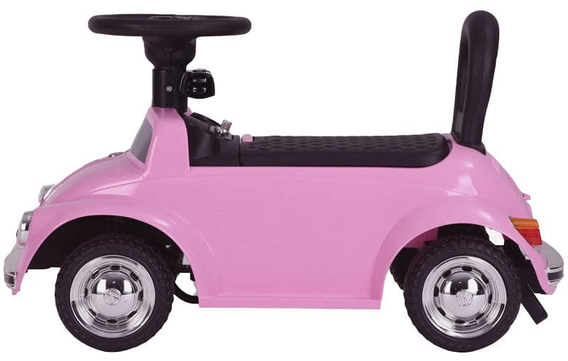VW Beetle Loopauto (roze met geluid) - Trapautodealer