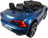 Volvo S90 Kinderauto 12V + 2.4G Afstandsbediening (blauw) - Trapautodealer