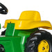 Rolly Toys RollyKid John Deere Tractor + Aanhanger - Trapautodealer