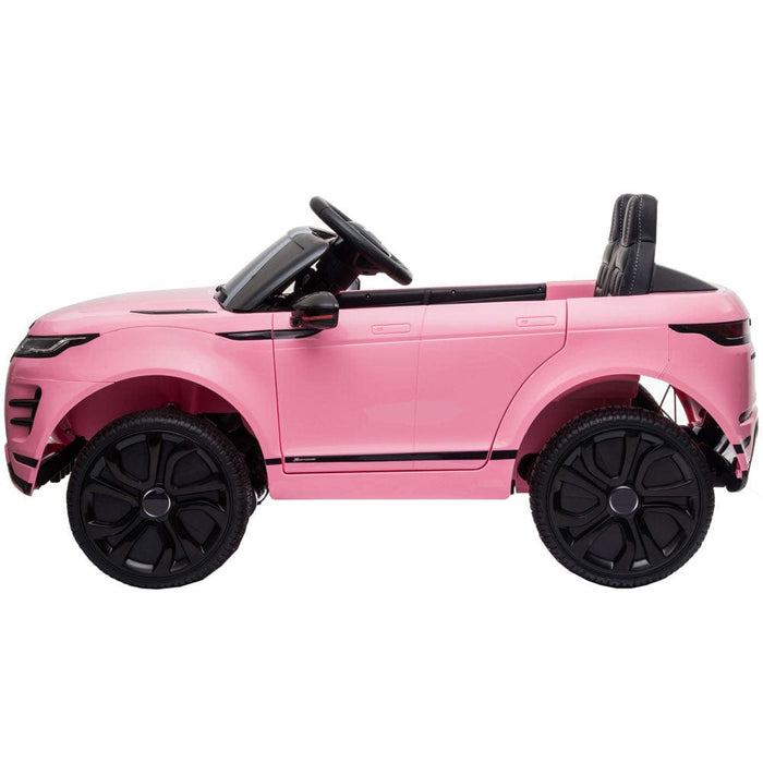 Range Rover Evoque Elektrische Kinderauto 12 Volt + 2.4G RC (roze) - Trapautodealer