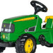 Rolly Toys RollyKid John Deere Tractor + Aanhanger - Trapautodealer
