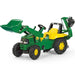 RT Junior John Deere Tractor + Graafmachine + Voorlader - Trapautodealer
