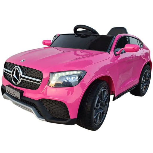 Mercedes-Benz GLC Coupe Kinderauto 12V + 2.4G RC (roze met MP4) - Trapautodealer
