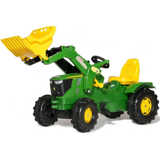 Rolly Toys FarmTrac John Deere 6210R + Voorlader - Trapautodealer