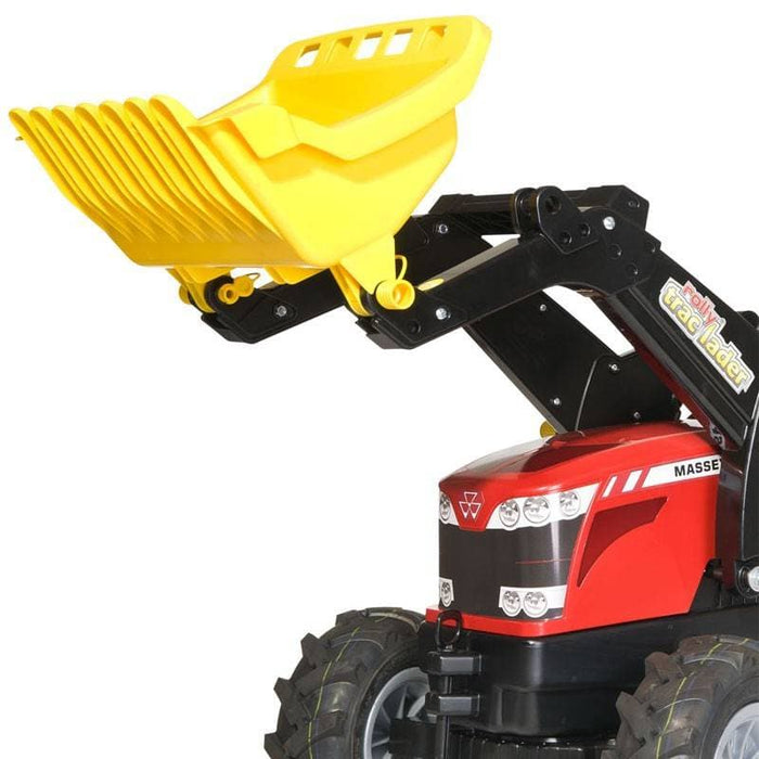 Rolly Toys FarmTrac MF 8650 Tractor + Luchtbanden + Voorlader - Trapautodealer
