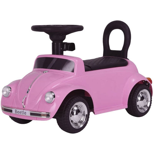 VW Beetle Loopauto (roze met geluid) - Trapautodealer