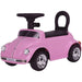 VW Beetle Loopauto (roze met geluid) - Trapautodealer