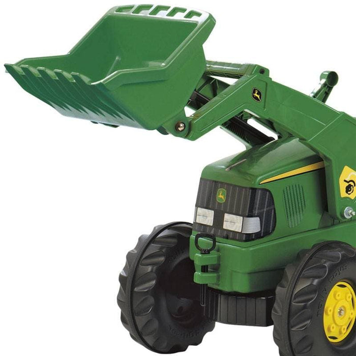 RT Junior John Deere Tractor + Graafmachine + Voorlader - Trapautodealer