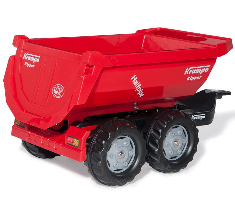 Rolly Toys Krampe Halfpipe Trailer (rood) - Trapautodealer