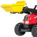 RT Tractor RollyKid + Aanhanger + Voorlader (rood) - Trapautodealer