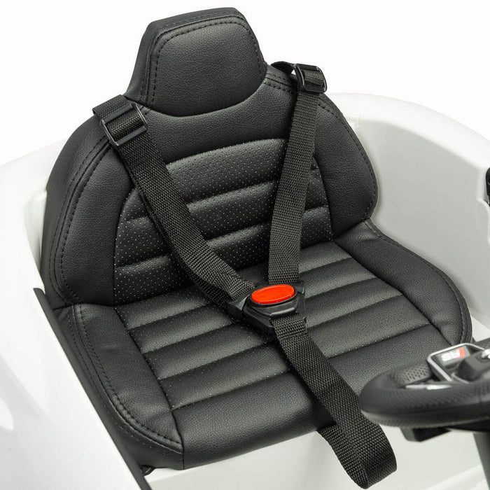 Audi RS E-Tron GT Kinderauto 12V + 2.4G RC (wit) - Trapautodealer