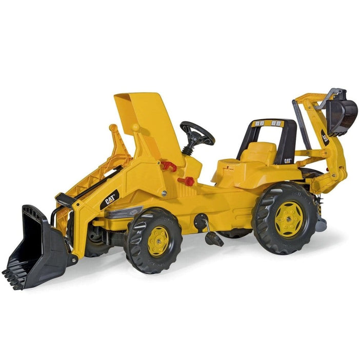 RT Tractor Junior CAT + Graafmachine + Voorlader - Trapautodealer