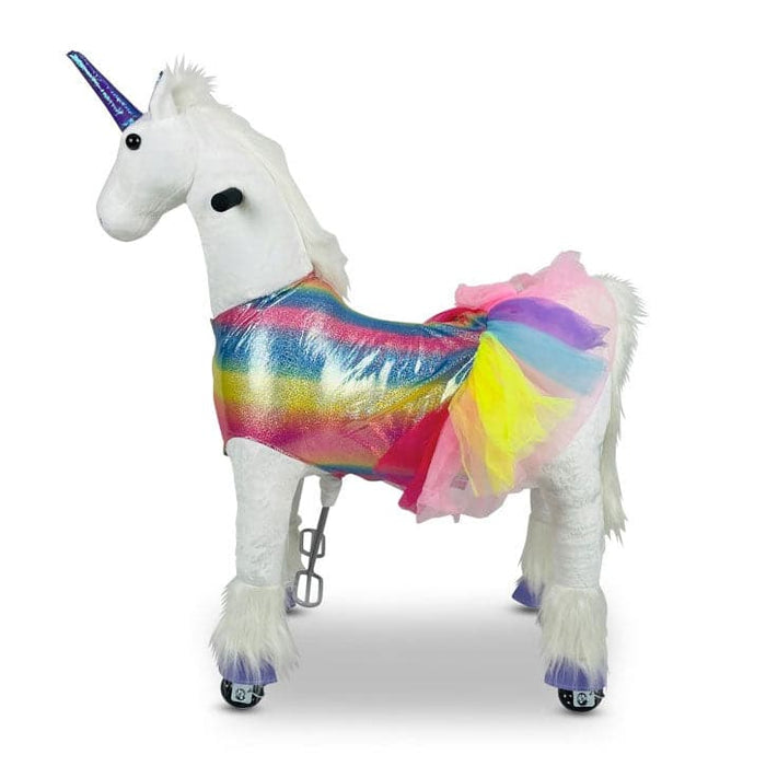 Eenhoorn Rainbow Paard Op Wielen My Pony (4-9 jaar) - Trapautodealer