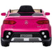 Mercedes-Benz GLC Coupe Kinderauto 12V + 2.4G RC (roze met MP4) - Trapautodealer