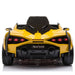 Lamborghini Sian Kinderauto 12V + 2.4G Afstandsbediening (geel + MP4) - Trapautodealer