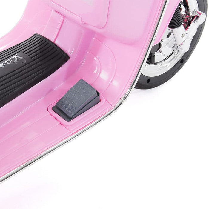 Vespa PX150 Scooter Voor Kinderen 12V (roze) - Trapautodealer