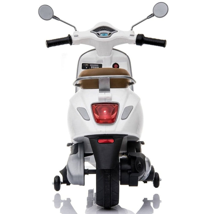 Vespa Primavera Kinderscooter 12V (wit) - Trapautodealer