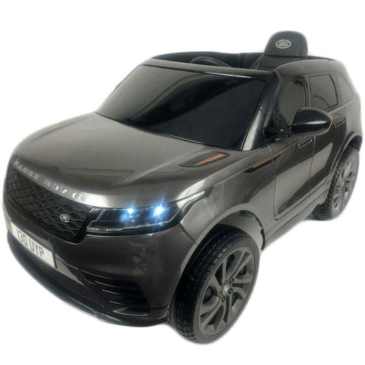 Range Rover Velar Elektrische Kinderauto 12 Volt + 2.4G Afstandsbediening (grijs) - Trapautodealer