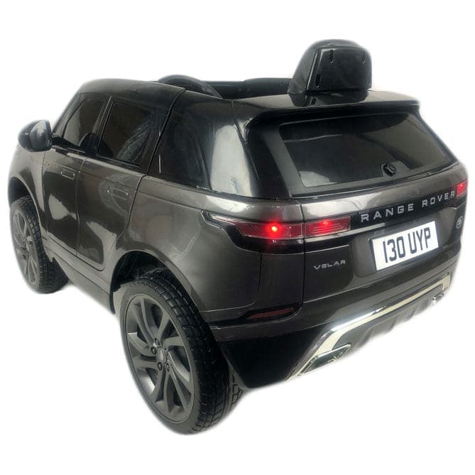 Range Rover Velar Elektrische Kinderauto 12 Volt + 2.4G Afstandsbediening (grijs) - Trapautodealer