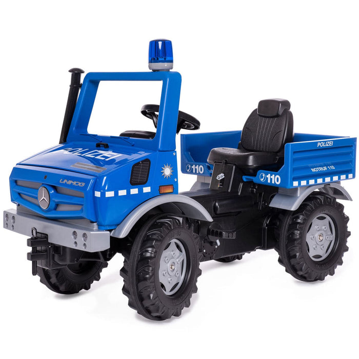 Rolly Toys Politie Unimog Trapauto Rolly Toys